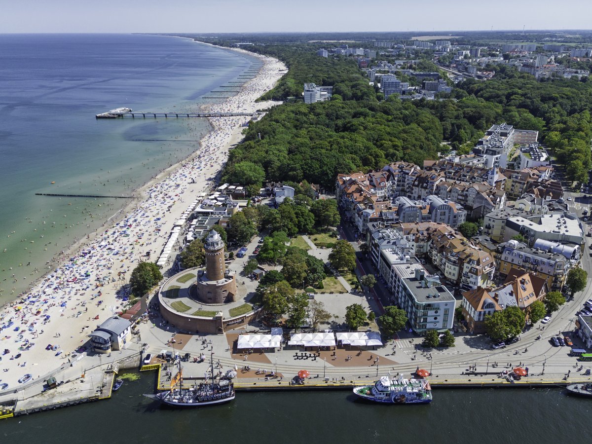 Kołobrzeg — miasto goszczące pierwszą edycję wydarzenia